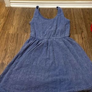 Blue dress